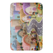 Woolen Village  Badmat (Voorkant Verticaal)