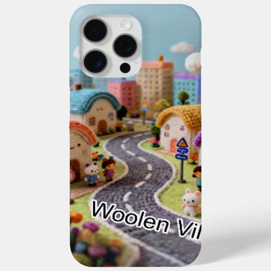 Woolen Village Case-Mate iPhone Case (Achterkant)