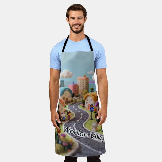 Woolen Village  Schort (Gedragen)