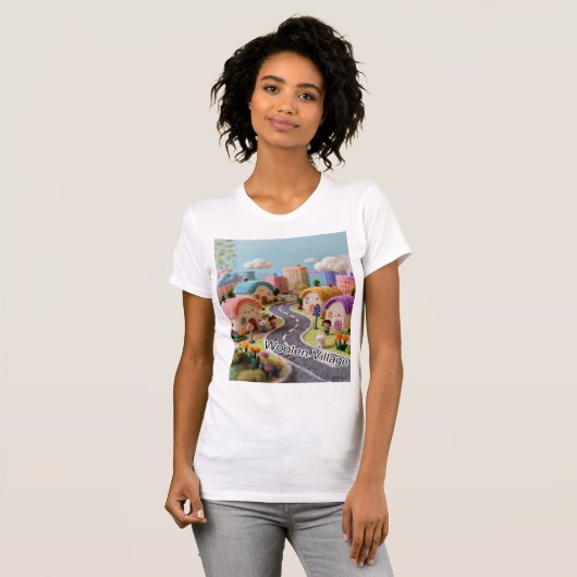 Woolen Village  T-shirt (Voorkant volledig)