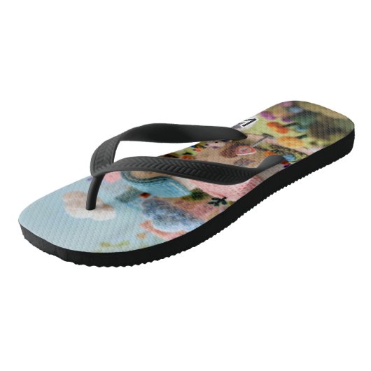 Woolen Village  Teenslippers (Schuin)