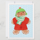 WOOLIE GINGERBREAD 6.5x8.75 Platte Kaart (Voorkant)