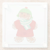 WOOLIE GINGERBREAD Glass Onderzetter (Achterkant)