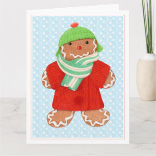 WOOLIE GINGERBREAD Grote Kerst Kaart