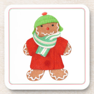 WOOLIE GINGERBREAD Hard Plastic Onderzetters