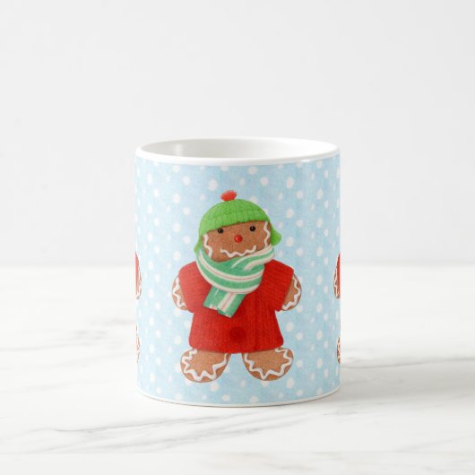 WOOLIE GINGERBREAD Witte Mok (Center)