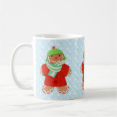 WOOLIE GINGERBREAD Witte Mok (Links)