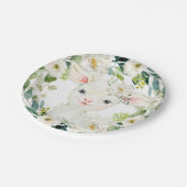 Woolie Lambert 7" Dessert Bord - Baby shower (Gekanteld)