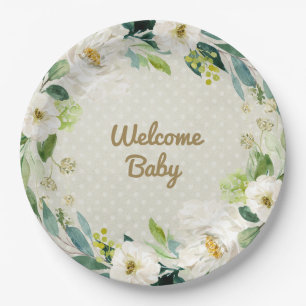 Woolie Lambert 9" Lam Dinner Bord - Baby shower