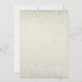 Woolie Lambert Schattige Lamb Baby shower Uitnodig Kaart (Achterkant)