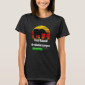 Woolly Mammoth de extinction in progress Status Ba T-shirt (Voorkant)