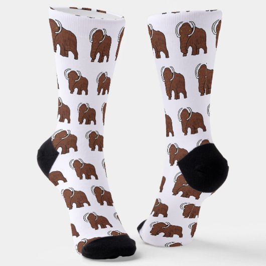 Woolly Mammoth Sokken (Gebogen)