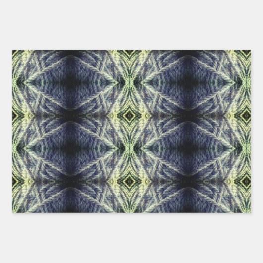 Woolly String Texture Wrapping Paper Sheet (Voorkant)