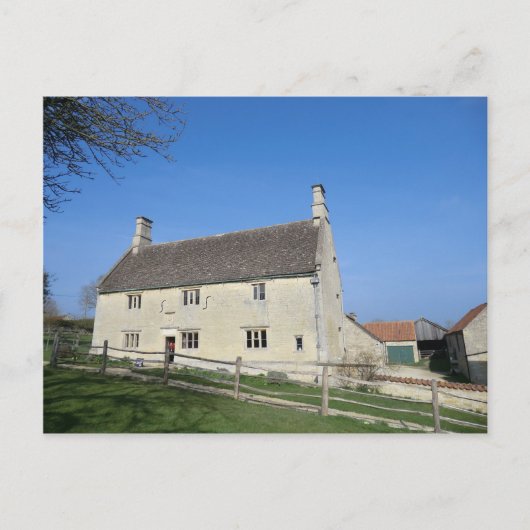 Woolthorpe Manor, Home Isaac Newton Briefkaart (Voorkant)