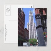 Woolworth Building, briefkaart (Voorkant / Achterkant)