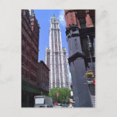 Woolworth Building, briefkaart (Voorkant)