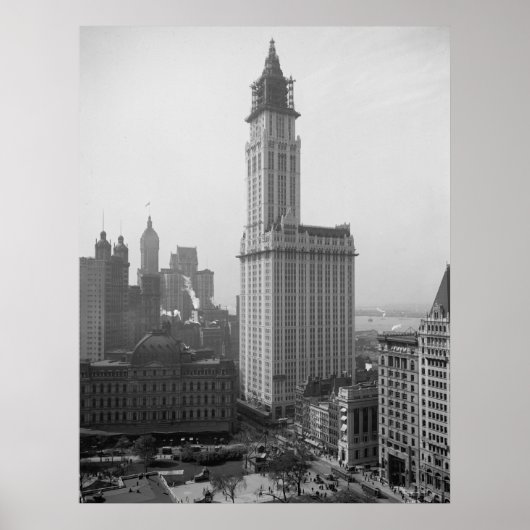 Woolworth Building Poster (Voorkant)