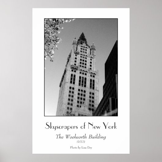 Woolworth Building Poster (Voorkant)