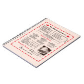 Woolworth Menu Notebook Notitieboek (Linkerzijde)