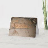 "WOOLWORTH Sidewalk"-vogelkaart Kaart (Voorkant)