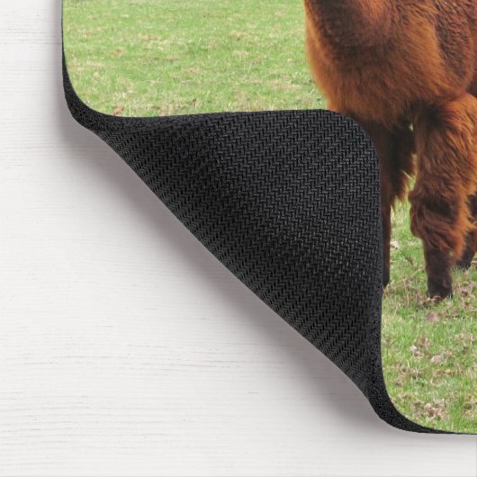 Wooly Alpacas ~ mousepad Muismat (Hoek)