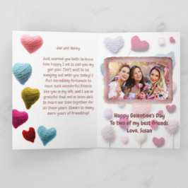 Wooly Galentine's Day Kaart