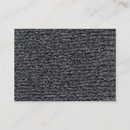 Wooly Jumper Visitekaartje (Voorkant)