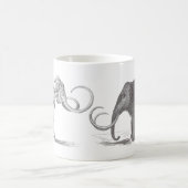 Wooly Mammoth and Skeleton Evolution Koffiemok (Center)