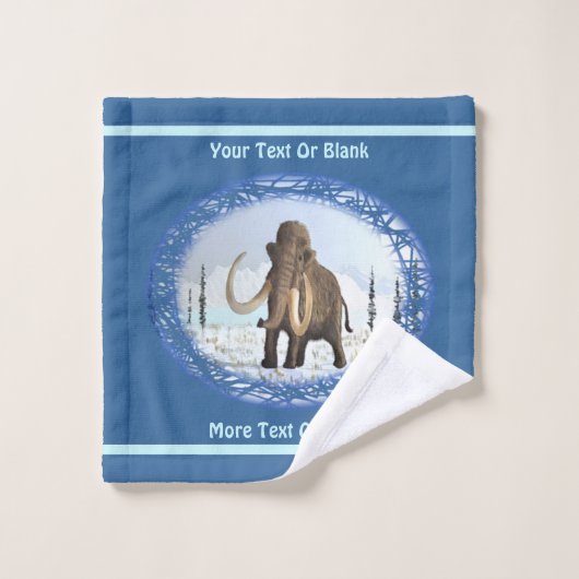 Wooly Mammoth Bad Handdoek (Wasdoekje)