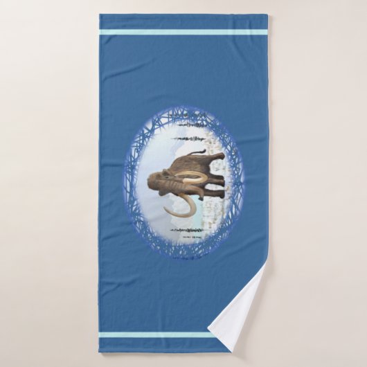 Wooly Mammoth Badhanddoek (Badhanddoek)