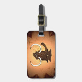 Wooly Mammoth Bagagelabel (Voorkant verticaal)