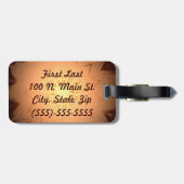 Wooly Mammoth Bagagelabel (Achterkant horizontaal)