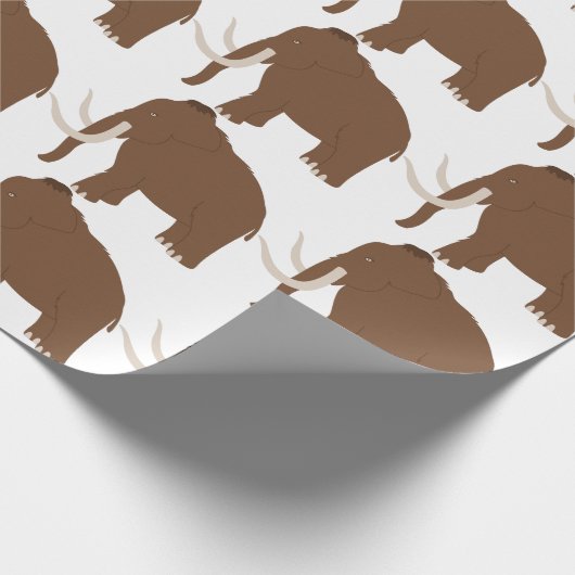 Wooly Mammoth Cadeaupapier (Hoek)