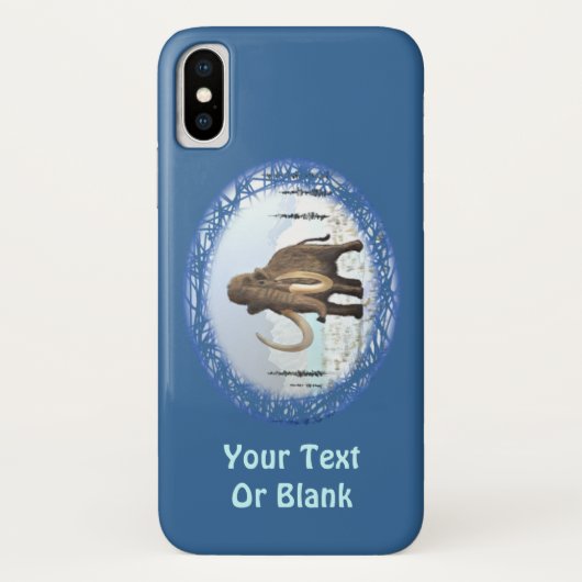 Wooly Mammoth Case-Mate iPhone Case (Achterkant)