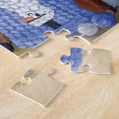 Wooly Mammoth Family in Ice Age Legpuzzel (Zijkant)