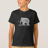Wooly Mammoth Illustratie Wooly Mammoths T-shirt (Voorkant)