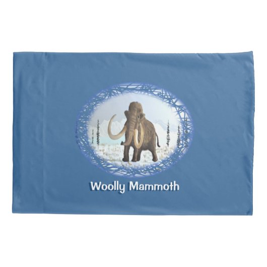 Wooly Mammoth Kussensloop (Achterkant)