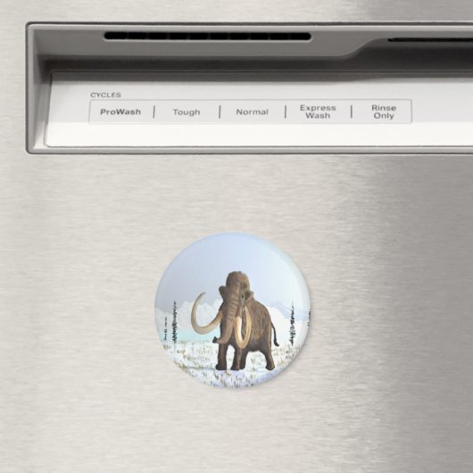 Wooly Mammoth Magneet (Insitu (Vaatwasser))