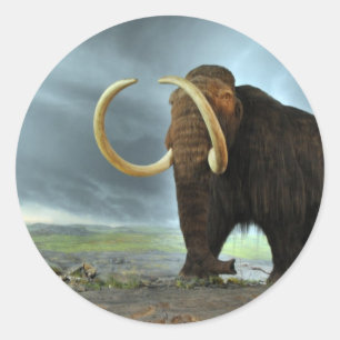 Wooly Mammoth Mod Destiny Ronde Sticker