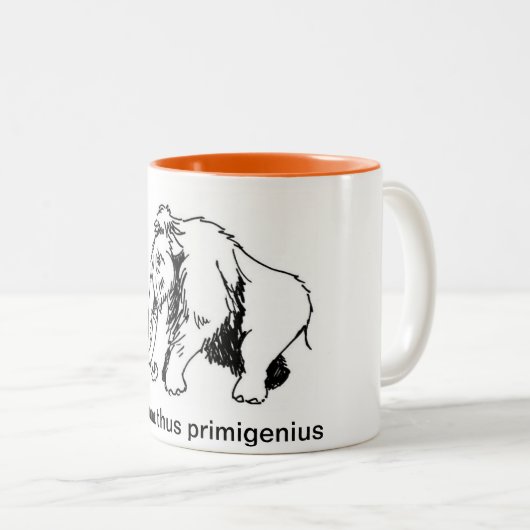 Wooly Mammoth Mok (wetenschappelijke benaming) (Voorkant rechts)