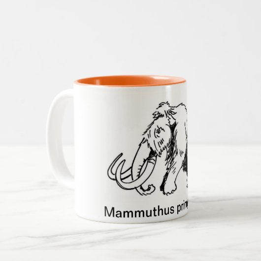 Wooly Mammoth Mok (wetenschappelijke benaming) (Voorkant links)