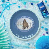 Wooly Mammoth Papieren Bordje (Feest)