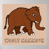 Wooly Mammoth Poster (Voorkant)