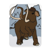 Wooly Mammoth premium magneet (Verticaal)