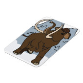 Wooly Mammoth premium magneet (Linkerzijde)