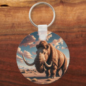 Wooly Mammoth Sleutelhanger (Achterkant)