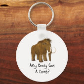 Wooly Mammoth Sleutelhanger (Voorkant)