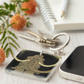 Wooly Mammoth Sleutelhanger (Voorkant Rechts)