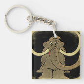  Wooly Mammoth Sleutelhanger (voorkant)