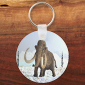 Wooly Mammoth Sleutelhanger (Voorkant)